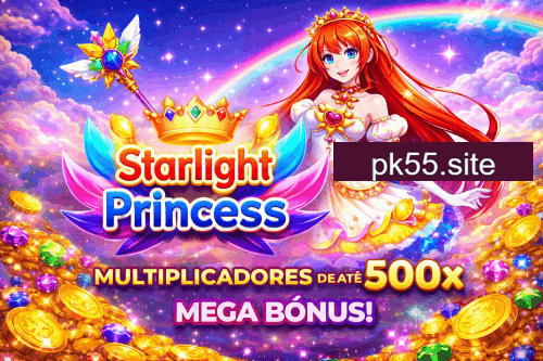 Starlight Princess - Slot game com multiplicadores na PK55